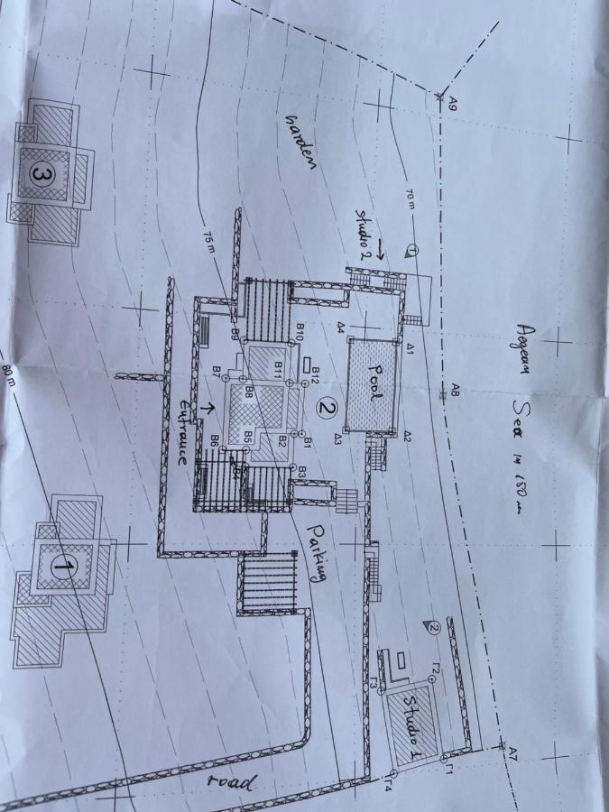 Villa Sandra Maria Vourkárion Kültér fotó